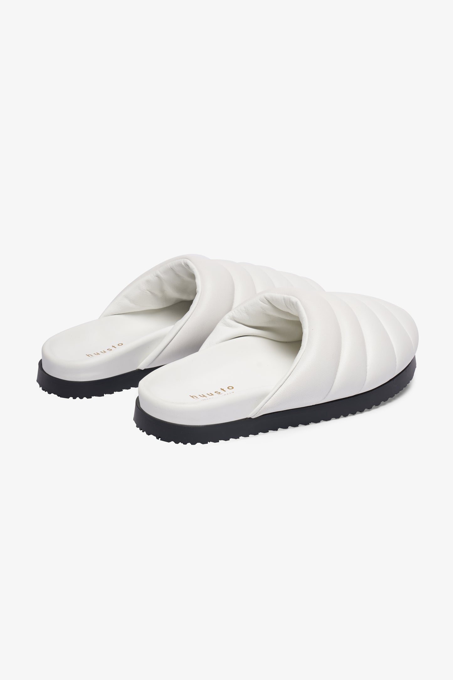 Quincy Padded White Nappa