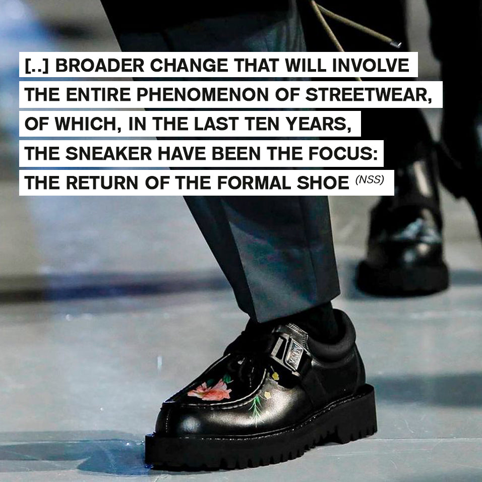 Is 2020 the year of formal footwear big coming back?