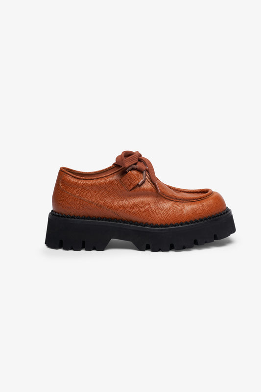 Dave Cognac Basket Leather