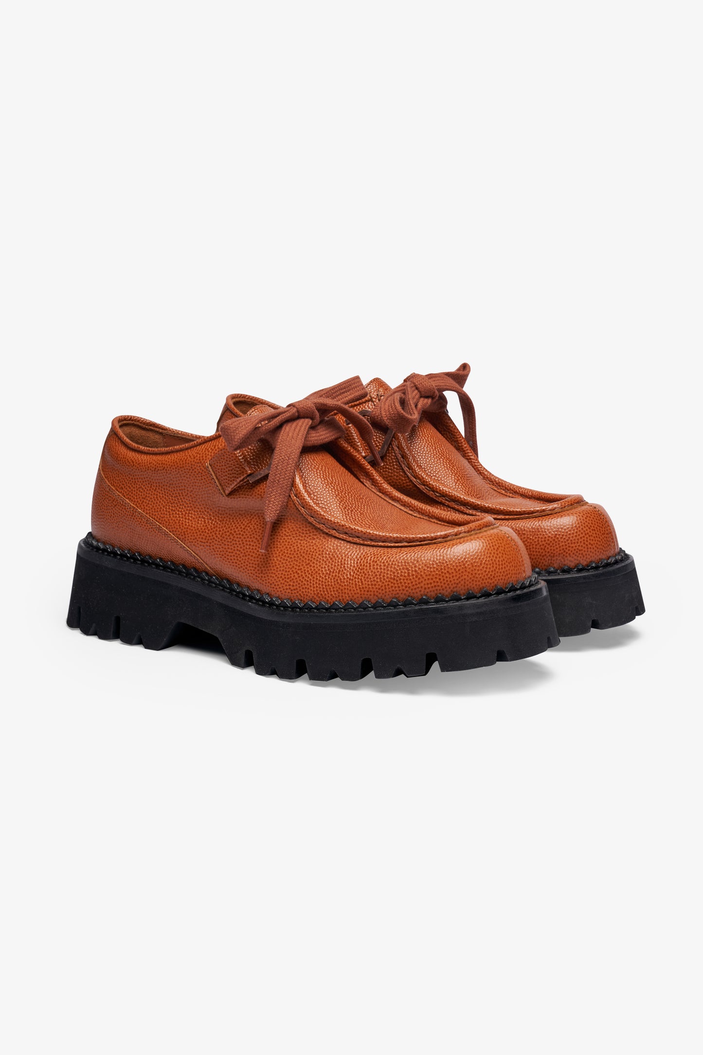 Dave Cognac Basket Leather