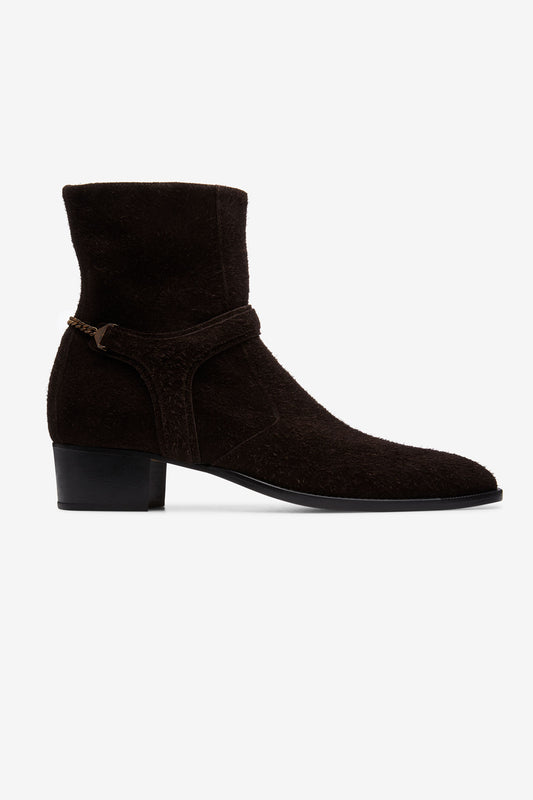 Steve Boot Ebony Suede [Woman]